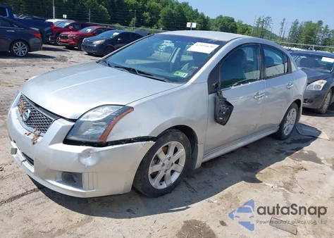 2012 Nissan Sentra 2.0 Sr из США, поврежденный, VIN 3N1AB6AP1CL694575